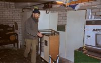 1987 Voorbereiding carnaval - worstmobiel 04 1987 Voorbereiding carnaval - worstmobiel 04